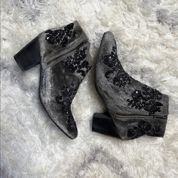 Free people velvet boots - Picture 2 of 4